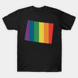 Colorado State Rainbow T-Shirt